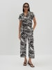 someday. Jumpsuit zwart/wit