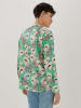 Someday Blouse turquoise/zandkleurig