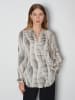 Someday Blouse zandkleurig/zwart