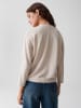 OPUS Longsleeve zandkleurig
