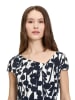 Vera Mont Jurk crème/donkerblauw