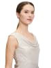 Vera Mont Kleid in Creme/ Silber