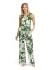 Vera Mont Overall in Grün/ Creme