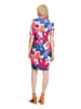 Vera Mont Jurk donkerblauw/roze