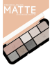 Pierre Cardin Paletka cieni "Matte" - 9 g