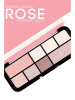 Pierre Cardin Lidschatten-Palette "Rose", 9 g