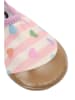mikk-line Badeschuhe in Rosa/ Beige