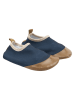 mikk-line Badeschuhe in Dunkelblau/ Camel