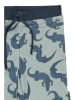 mikk-line Zwemshort turquoise/donkerblauw