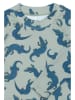 mikk-line Zwemshirt turquoise/donkerblauw