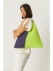 SKFK Shopper "Arlet" in Dunkelblau/ Grün