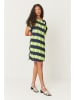 SKFK Jurk "Laide" donkerblauw/groen