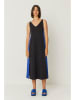 SKFK Kleid "Uda" in Schwarz/ Blau