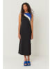 SKFK Jurk "Alba" zwart/blauw