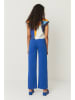SKFK Blouse "Ahien" donkerblauw/oranje/wit