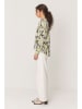 SKFK Bluse "Asune" in Creme/ Schwarz/ Gelb
