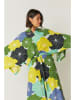 SKFK Blouse "Doltza" groen/geel/donkerblauw
