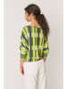 SKFK Pullover "Naike" in Grün/ Gelb