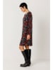 SKFK Kleid "Rakel" in Schwarz/ Rot/ Blau