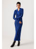 SKFK Kleid "Jare" in Blau/ Schwarz