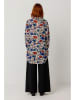 SKFK Bluse "Amagoia" in Creme/ Blau