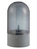 Brilliant 2-delige set: led-decolampen "Illusion" grijs - (H)15,5 x Ø 8 cm