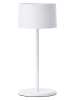 Brilliant Lampa stołowa LED "Helio" w kolorze białym - KEE F (A do G)
