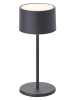 Brilliant Lampa stołowa LED "Helio" w kolorze czarnym - KEE F (A do G)