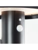 Brilliant Ledsolarwandlamp "Alvero" zwart - (B)20 x (H)21 x (D)18 cm