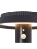 Brilliant LED-Solar-Bodenleuchte "Alvero" in Schwarz - (H)50 x Ø 20 cm