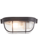 Brilliant Lampa sufitowa "Bobbi" w kolorze czarnym - 21 x 10,5 x 8,5 cm
