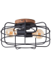 Brilliant Lampa sufitowa "Gwen" w kolorze czarnym - wys. 20 x Ø 40 cm