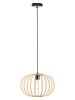 Brilliant Lampa wisząca "Enca" w kolorze beżowym - wys. 120 x Ø 40 cm