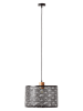 Brilliant Lampa wisząca "Santy" w kolorze czarnym - wys. 120 x Ø 39 cm
