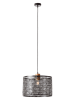 Brilliant Lampa wisząca "Santy" w kolorze czarnym - wys. 120 x Ø 39 cm