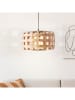 Brilliant Lampa wisząca "Woodline" w kolorze jasnobrązowym - wys. 148 x Ø 36 cm