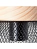 Brilliant Wandlamp "Giada" zwart/naturel - (H)26 cm - Ø 16 cm