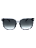 Hugo Boss Uniseks zonnebril donkerblauw/grijs