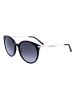 Marc Jacobs Damen-Sonnenbrille in Schwarz/ Dunkelblau