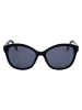 Marc Jacobs Damen-Sonnenbrille in Schwarz/ Dunkelblau