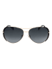 Marc Jacobs Dames zonnebril goudkleurig/donkerblauw