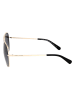 Marc Jacobs Damen-Sonnenbrille in Gold/ Dunkelblau