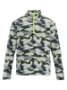 Regatta Fleecepullover "Hot Shot II" in Grau/ Grün