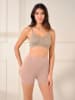 Magic Bodyfashion Top "Comfort Bra Spaghetti Straps" w kolorze cielistym