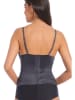 Magic Bodyfashion Shape-Top "Gloss Low Plunge Top" in Anthrazit