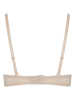 Magic Bodyfashion Biustonosz push-up "V-Bra Lace" w kolorze cielistym