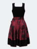 TraumTrachten Dirndl "Viola" in Schwarz/ Bordeaux