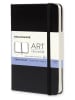 Moleskine Blanco schetsboek ''Art Sketchbook'' zwart - (B)9 x (H)14 cm