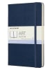 Moleskine Blanko Skizzenbuch ''Art Sketchbook'' in Dunkelblau - (B)13 x (H)21 cm