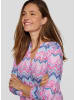 Rabe Bluse in Hellblau/ Rosa
